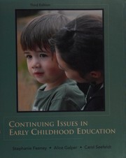 Front cover of Continuing issues in early childhood education by Stephanie Feeney