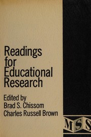Cover of Readings for educational research by Brad S. Chissom