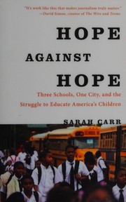 Front cover of Hope against hope by Sarah Carr