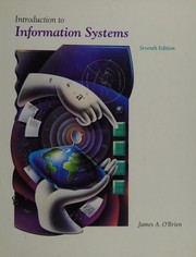 Front cover of Introduction to Information Systems/International Student by James A. O'Brien