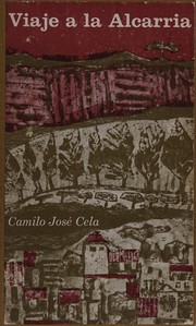 Front cover of Viaje a la Alcarria by Camilo José Cela