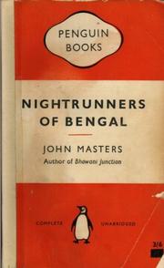 Front cover of Nightrunners of Bengal by John Masters