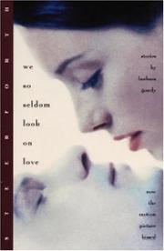 Cover of We So Seldom Look on Love by Barbara Gowdy