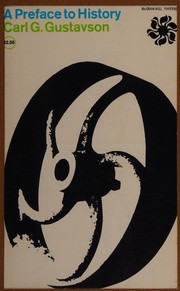 Front cover of A preface to history by Carl G. Gustavson