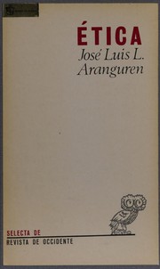 Cover of Etica by José Luis L. Aranguren