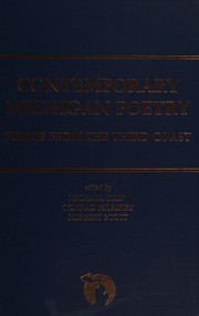 Front cover of Contemporary Michigan poetry by Michael Delp