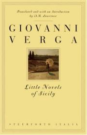 Cover of Novelle rusticane by Giovanni Verga