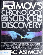 Front cover of Asimov's Chronology of Science and Discovery by Isaac Asimov
