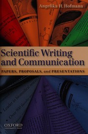 Cover of Scientific writing and communication by Angelika H. Hofmann