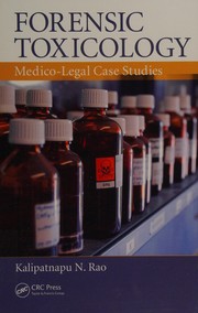 Front cover of Forensic toxicology by Kalipatnapu N. Rao