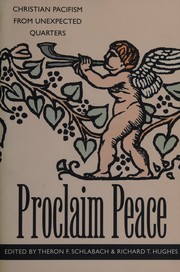 Front cover of Proclaim peace by Theron F. Schlabach
