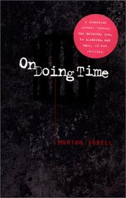 Cover of On doing time by Morton Sobell