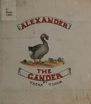 Cover of Alexander the gander by Tasha Tudor