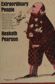 Cover of Extraordinary people by Hesketh Pearson