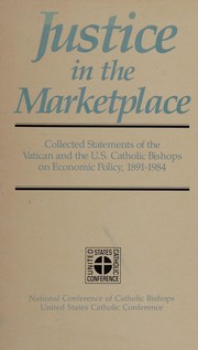 Cover of Justice in the marketplace by John Pawlikowski