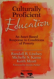 Cover of Culturally proficient education by Randall B. Lindsey