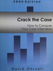 Cover of Crack the case by David Ohrvall