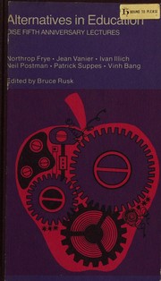 Cover of Alternatives in education by Bruce Rusk