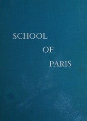 Front cover of School of Paris by Raymond Nacenta