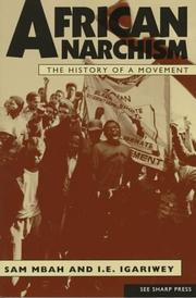 Cover of African anarchism by Sam Mbah