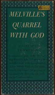 Cover of Melville's quarrel with God by Lawrance Roger Thompson