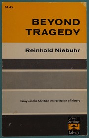 Cover of Beyond Tragedy by Reinhold Niebuhr