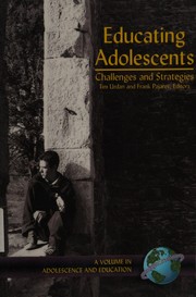 Cover of Educating adolescents by Frank Pajares