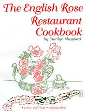 Front cover of The English Rose Restaurant cookbook by Marilyn Sheppard