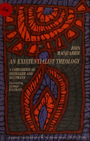 Front cover of An existentialist theology by John Macquarrie