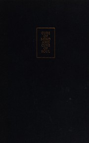 Cover of Cure of mind and cure of soul by Josef Goldbrunner