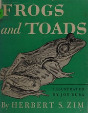 Cover of Frogs and toads by Herbert S. Zim