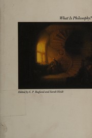 Cover of What is philosophy? by C. P. Ragland