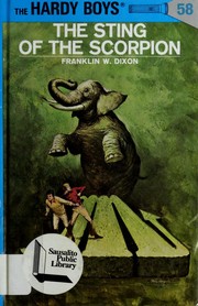 Front cover of The Sting of the Scorpion by Franklin W. Dixon