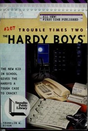 Front cover of Trouble Times Two by Franklin W. Dixon