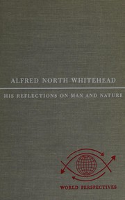 Front cover of Alfred North Whitehead by Alfred North Whitehead