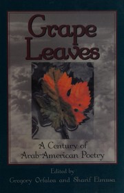 Cover of Grape leaves by Gregory Orfalea