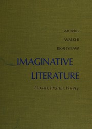Cover of Imaginative literature; fiction, drama, poetry by Alton Chester Morris