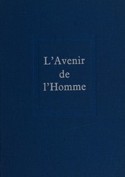Front cover of L' avenir de l'homme by Pierre Teilhard de Chardin
