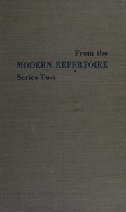 Front cover of From the modern repertoire, series two by Eric Bentley