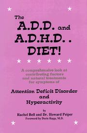 Front cover of The A.D.D. and A.D.H.D. diet! by Rachel Bell