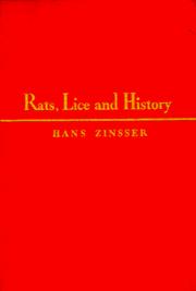 Front cover of Rats, lice and history by Hans Zinsser