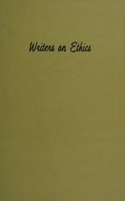 Cover of Writers on ethics by Katz, Joseph