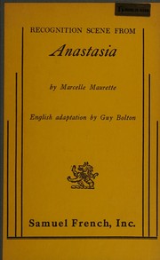 Cover of Anastasia by Marcelle Maurette