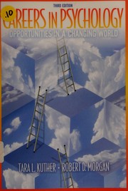 Cover of Careers in psychology by Tara L. Kuther