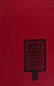 Front cover of History of the horn-book by Andrew White Tuer