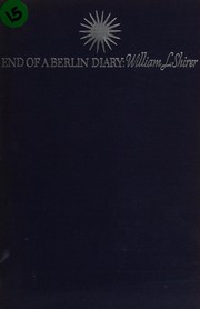 Front cover of End of a Berlin diary by William L. Shirer