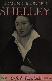 Cover of Shelley, a life story by Edmund Blunden