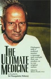 Cover of The ultimate medicine by Nisargadatta Maharaj