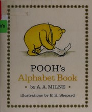 Front cover of Pooh's alphabet book by A. A. Milne