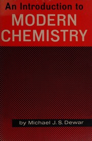 Cover of An introduction to modern chemistry by Michael James Steuart Dewar
